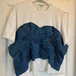 Comme des Garcons Junya Watanabi denim Bustier Top
